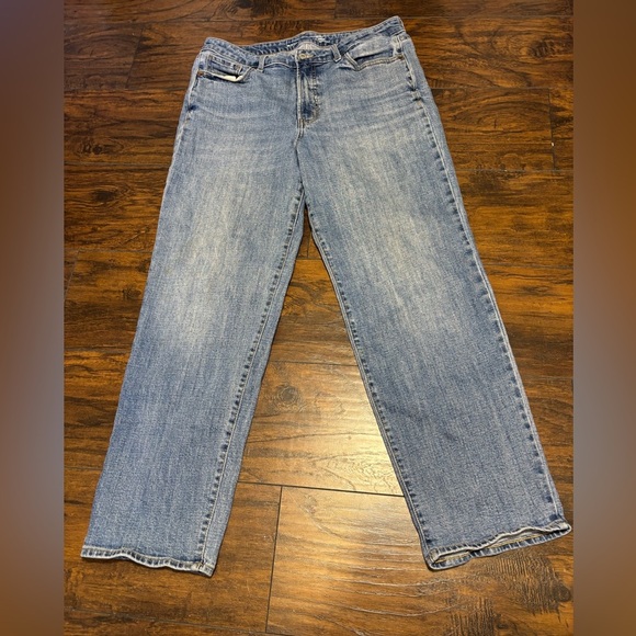 Old Navy Denim - Old Navy Blue Straight Leg Jeans Classic Style
